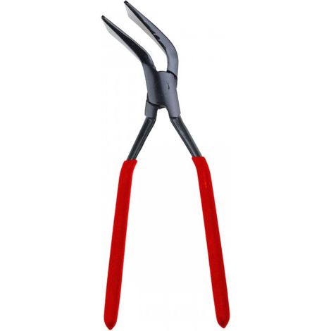 Pinza Dedra 12p005 45 gradi acciaio al carbonio