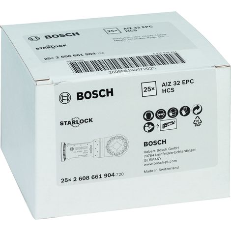 Hoja de sierra de inmersión para madera, 32 mm, HCS, PMF-GOP BOSCH AIZ32EC 2608661904
