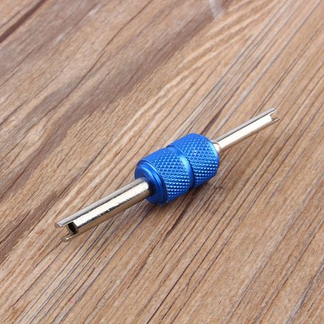 Clé à valve pour pneu automobile, outil de réparation de climatisation voiture (1/5)