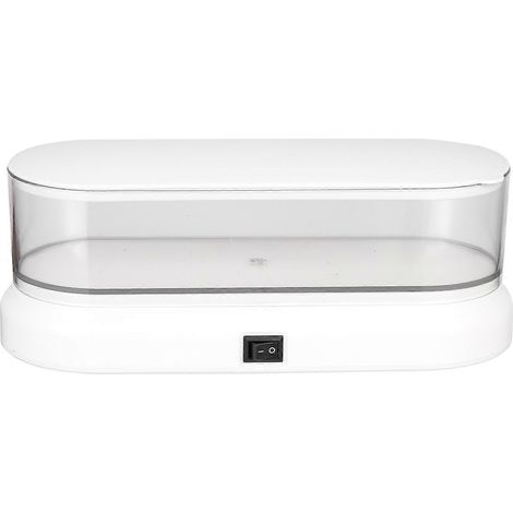 Nettoyant pour bijoux, nettoyant pour petits objets, nettoyant pour lunettes, nettoyant pour montres en plastique-20X8cm-White (1/3)