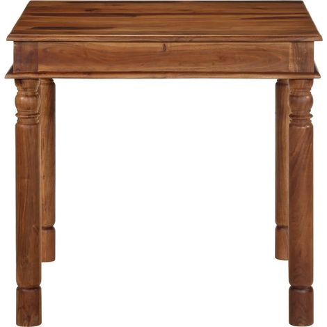 Maison Exclusive - Tavolo da Pranzo 80x80x77 cm Legno Massello di Acacia (1/5)