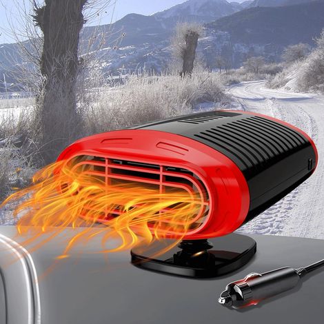 Tragbare Autoheizung 12V 150W für den Winter, Antibeschlag-Entfroster, 2-in-1 Heiz- und Kühlfunktion mit 360°-Drehung für schnelles Aufheizen der Windschutzscheibe