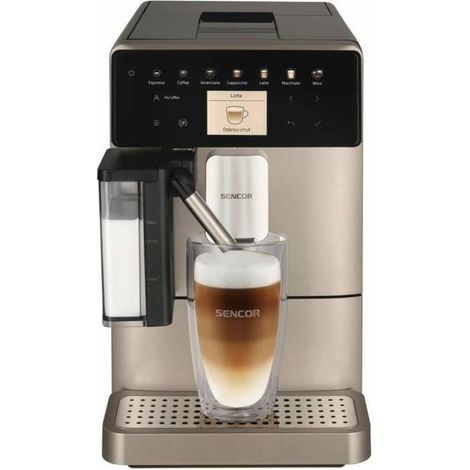 Sencor SES 9350CH automatische Edelstahl Espressomaschine