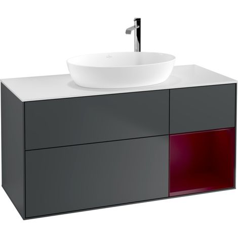 Villeroy & Boch F951HBHG Meuble sous-vasque Finion F95 (1/2)