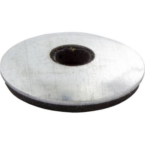 100 x RONDELLA C/GUARN EPDM D 6,7 X19MM ZN