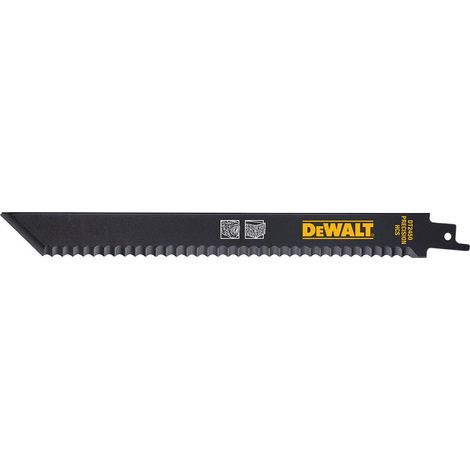 DeWALT - Sägeblatt für Dämmstoff 6 TPI, Länge 225 mm, 2 Stück DT2450