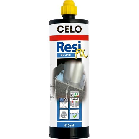 Taco químico resifix poliéster py410, 410 ml