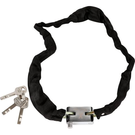 Chain Lock 1m Bicycle Heavy Duty Chain Lock High Security Anti-Theft Lock Universal Motorbike Padlock with 3 Keys for Motorbike Bike Scooter