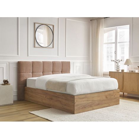 BOBOCHIC - Lit coffre KUMO 140x190 Rose (1/5)