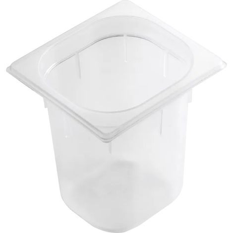 Bac gastronorme GN 1/6 - 200 en polypropylène REDFOX - GNPP 1/6-200 - REDFOX