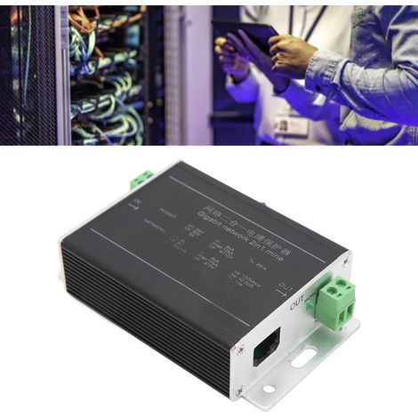 Parafoudre Ethernet LTFL-R24 24 V, parafoudre réseau combiné, CAT5/CAT6 (1/5)