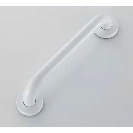 Blanc 500mm-Barre d'Appui Douche , Poignée de Douche de Sécurité, Barre d'Appui WC Handicapé, Barre de Soutien pour Toilette, Barre de Maintien Douche et WC (1/5)