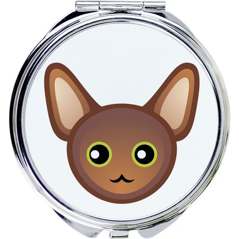 Miroir de poche oriental pour sac à main par Art-Dog (1/5)