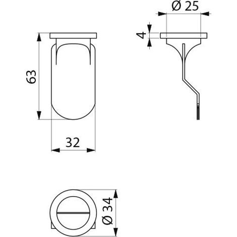 Delabie Silikonmembran für Urinal HYBRIMATIC und wasserlose Urinale