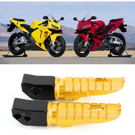 Motorrad-Modifikationsfußrastenzubehör aus Aluminiumlegierung, verbreiterte Fußrastenbasis passend für Honda CB125R/250R/300R NC750X CB500F oder. (1/5)