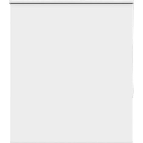 Verdunkelungsrollo Weiß 140x150cm Stoffbreite 136,6cm Polyester