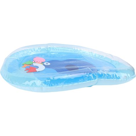 Tapis d'eau gonflable pour animaux de compagnie, anti-griffures, durable et amusant, en PVC épais, pour chats et chiens (taille L). (1/5)