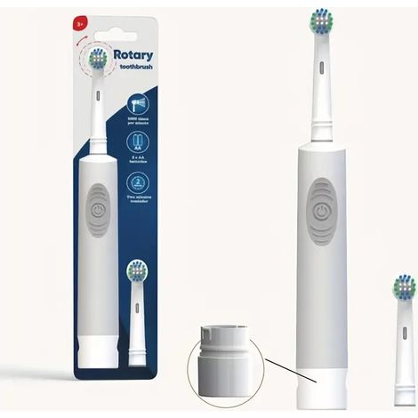 Set de brosses a dents electriques a induction pour couple tete ronde rotative poils doux automatique hygiène buccale