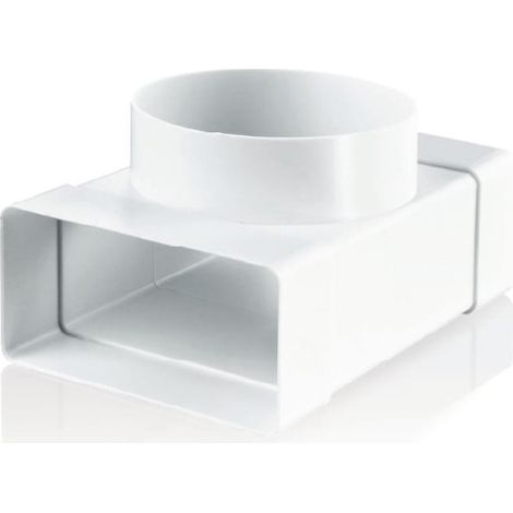 Lüftungs-T-Stück 110x55x100 mm KP55-6KO