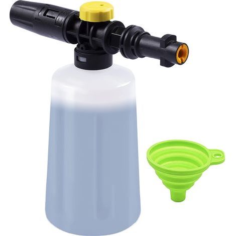 Schaumlanze für Hochdruckreiniger – 750 ml – Verstellbar – Seifenspender – Kompatibel mit Kärcher K2, K3, K4, K5, K6 und K7 Serie (1/5)