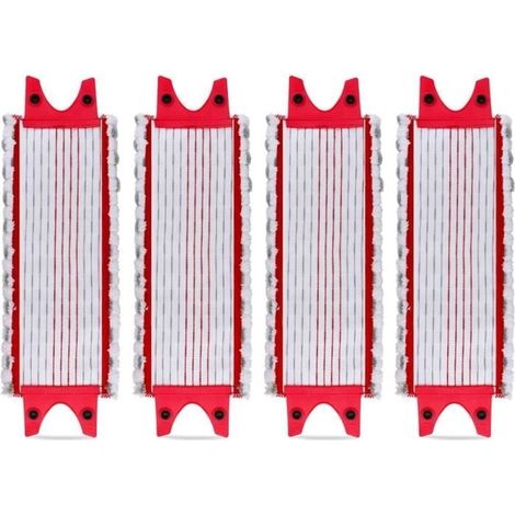 Ersatz-Mikrofaserpad, flache Mikrofaser-Wischmoppköpfe für Vileda Ultramax 4-in-1-Sprühmopp (1/4)