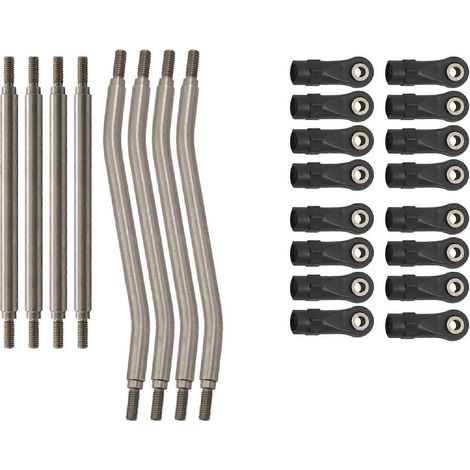 Biellette de suspension métallique, barre de direction pour voiture RC crawler Axial Capra AXI03004 1/10 (1/5)