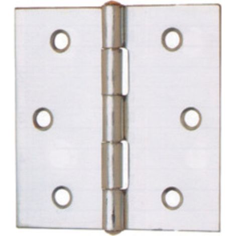 CERNIERA PERNO FISSO 121 ACC ZINC 100X100 MM Q.TA 24