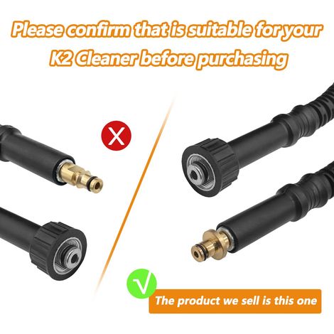 Tuyau de lavage haute pression de 6 m, raccord M22 pour K2-K7 22 mm-14, pièces détachées neuves pour Kärcher (1/4)
