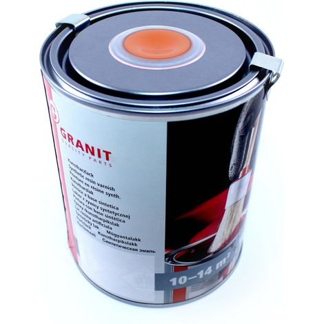 Peinture orange signal RAL 2010 WILCKENS GRANIT 1 l Bidon
