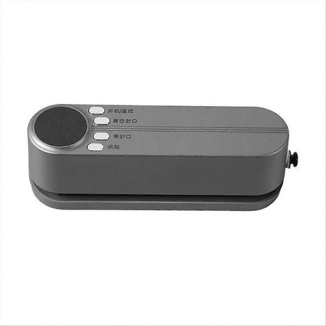 Mini machine sous vide pour aliments, scelleuse alimentaire sans fil rechargeable pour aliments secs/humides, scelleuse thermique pour sachets de chips (1/5)