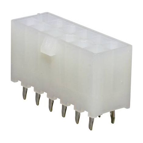 Molex Barrette femelle encastrable (standard) Nbr total de pôles 12 Pas: 4.2 mm 39281123 1 pc(s) Bag W162872 (1/2)