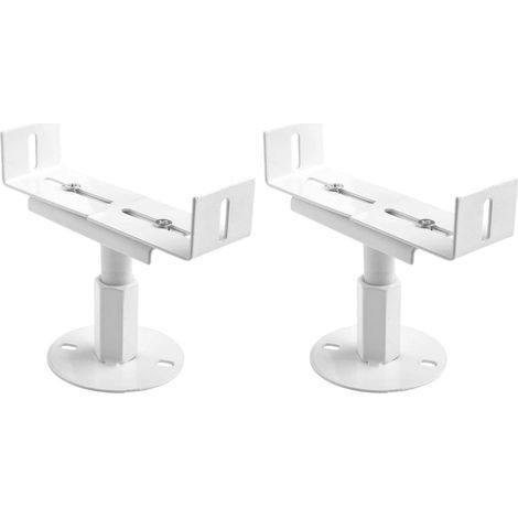 Set aus 2 verstellbaren Aluminium-Heizkörperhalterungen für Gusseisenheizkörper, bodenmontierte Stützfüße mit Höhenverstellung von 8 bis 13 cm (1/3)