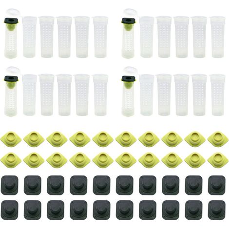 24-piece beekeeping cage kit - Rolling queen cage, insect supplies and tools, 7.6 x 2.6 cm - AquaForge (1/5)