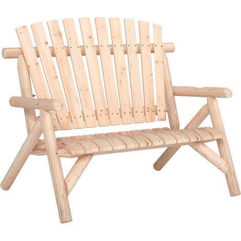Maison Exclusive - 3-tlg. Garten-Lounge-Set Massivholz Fichte (1/5)