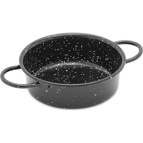 Vaello emaillierte Platte mit Griffen ø12cm