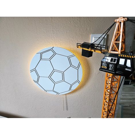 Luz nocturna LED en forma de bola que funciona con pilas (1/5)