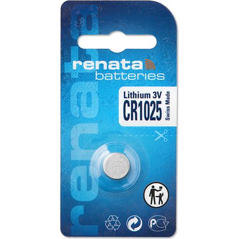 Renata Knopfzelle CR1025 3 V 1 St. 30 mAh Lithium