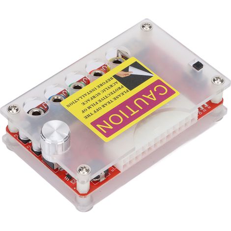 Carte de Distribution ATX avec Bouton de Réglage de Tension, Compatible Alimentations Multi-Tensions (1/5)