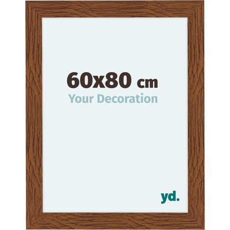 yd. - Cadre photo 60x80 - Chene Rustique - MDF - Como (1/5)