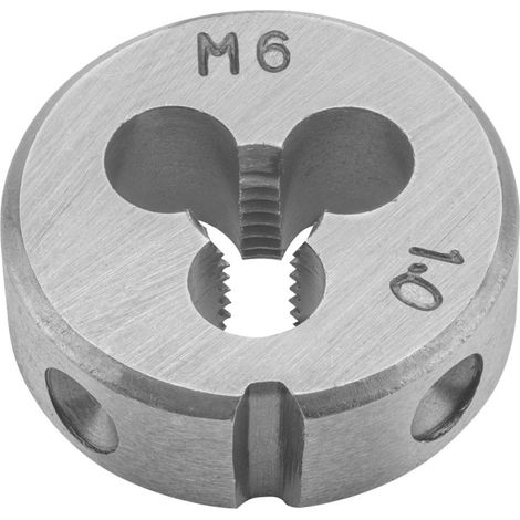 Filière Topex M6 - Filetage extérieur, acier tungstène (1/2)