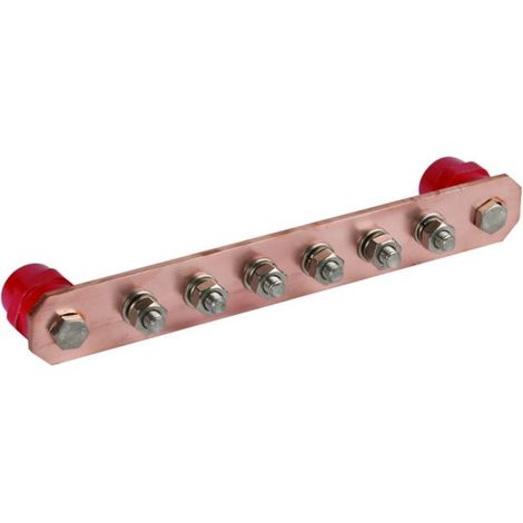 dehn 472207 Barra di equipotenzialità in rame 295x40x5 mm