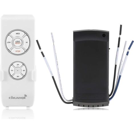 Télécommande, Kit lampe ventilateur plafond sans fil pour 220V Universel (1/5)