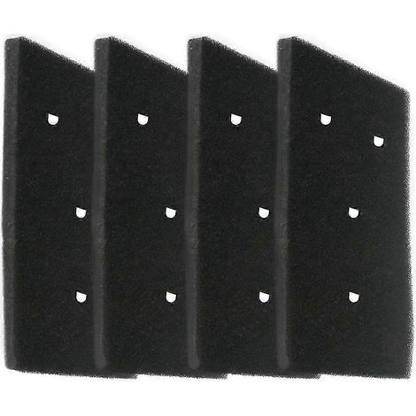Lot de 4 filtres à condensation réutilisables pour sèche-linge Bauknecht Privileg Whirlpool HX 481010716911 (1/4)