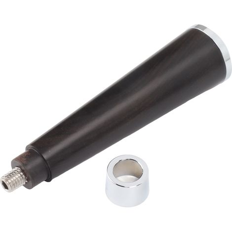Poignée de porte-filtre pour machine à café M10 Toivize en bois d'ébène robuste et élégante, compatible standard (1/5)