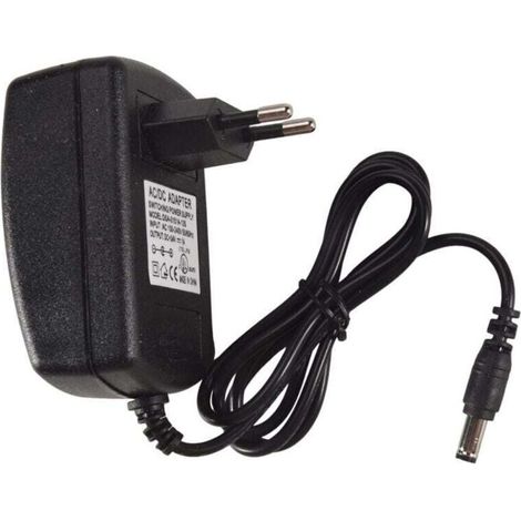 Adaptateur secteur 24 V CC 1 A pour bande lumineuse LED et caméra de vidéosurveillance 2,1 mm x 5,5 mm (UE) (1/4)