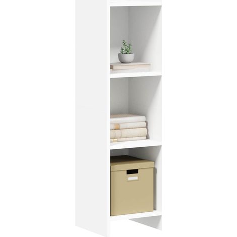 Libreria  Armadio per Libri Bianco 30 x 30 x 111 cm Legno ingegnerizzato (1/5)