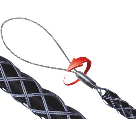 Cable pulling sock runpotec 30039 forza 130 kg 27 cm (1/3)