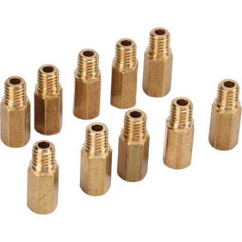 Kit de 10 Jets Principaux en Métal pour Carburateurs Keihin FCR MX PWK PWM PE PJ, Tailles 155-178, Pièces de Rechange (1/5)