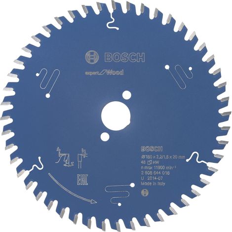 Bosch Accessories Expert for Wood 2608644018 Kreissägeblatt 160 x 20 x 1.6 mm Zähneanzahl: 48 1 St. (1/10)