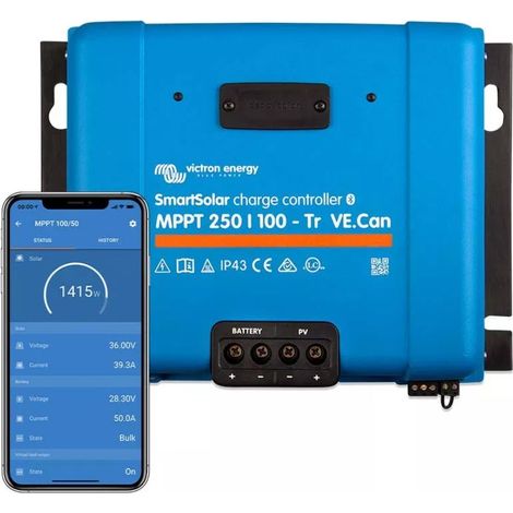 Victron Energy Regulador Smartsolar Mppt 250/100-TR